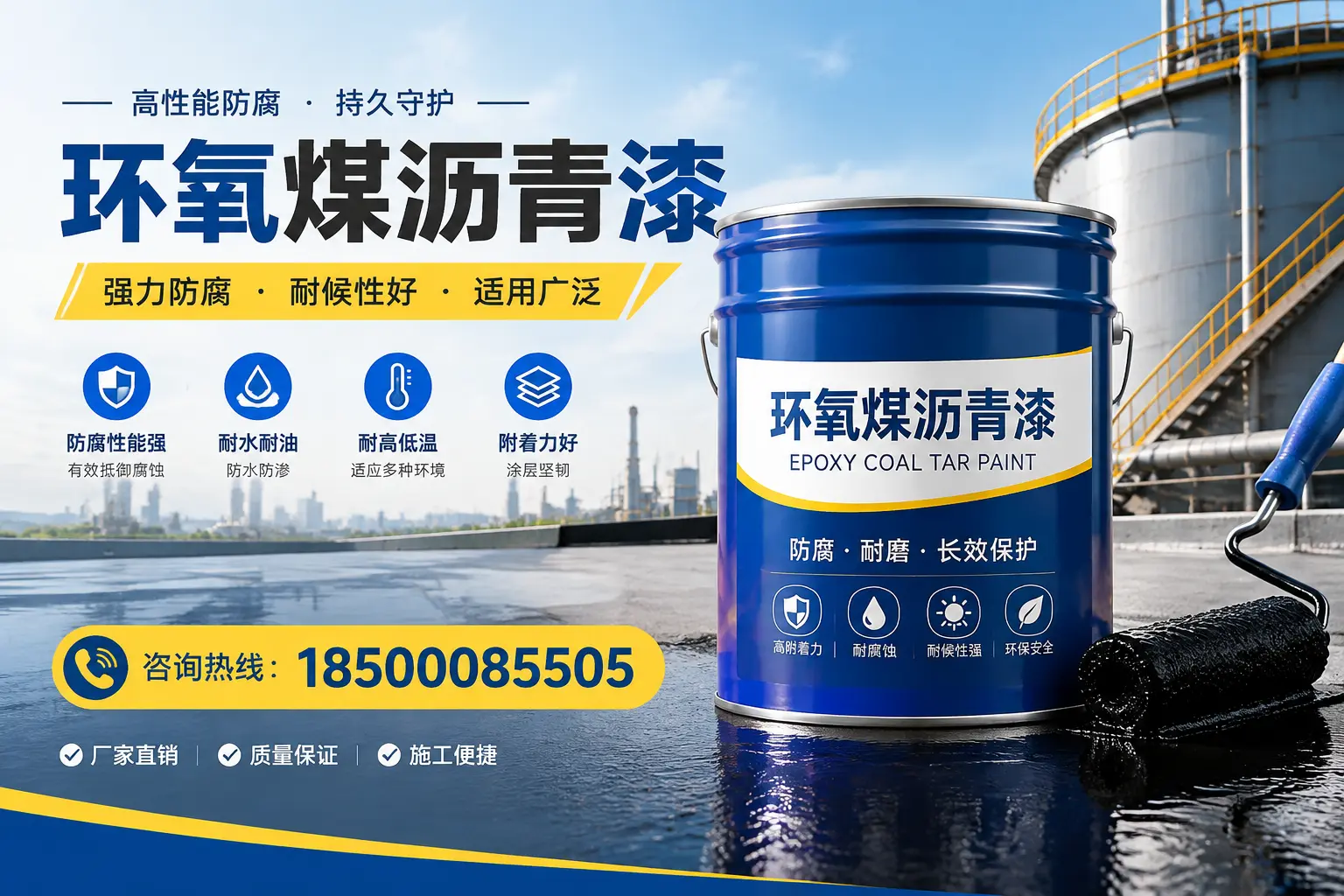环氧煤沥青漆的储存与运输注意事项,漳州企业须知